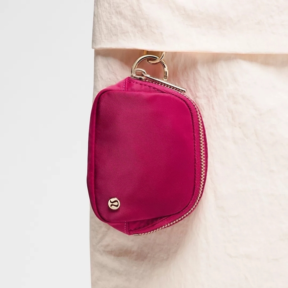 lululemon athletica Handbags - *NWT* LULULEMON Everywhere Belt Bag Nano In Berry Rumble